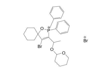 4-BROMO-2,2-DIPHENYL-3-[1-(TETRAHYDRO-2H-PYRAN-2-YL-OXY)-ETHYL]-1-OXA-2-PHOSPHONIASPIRO-[4.5]-DEC-3-ENE-BROMIDE