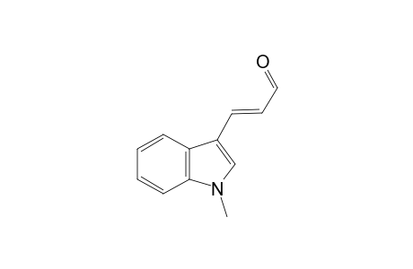 (E)-3-(1-Methyl-1H-indol-3-yl)propenal