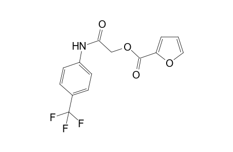 2-Furan-2-oxo-[(4-trifluorophenyl)amino]ethyl ester