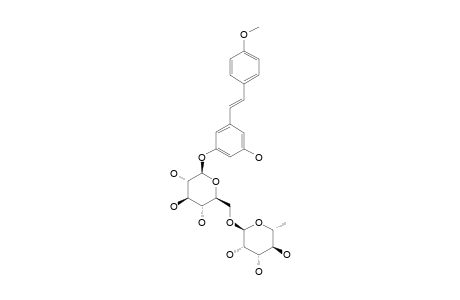 4'-METHOXY-(E)-RESVERATROL-3-O-RUTINOSIDE