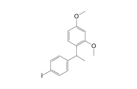 1-(1-(4-Iodophenyl)ethyl)-2,4-dimethoxybenzene