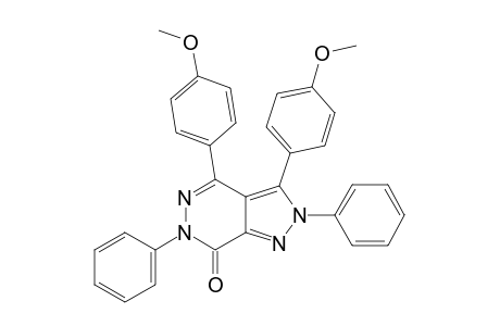 2,6-DIPHENYL-3,4-DI-(4-METHOXYBENZOYL)-2,6-DIHYDROPYRAZOLO-[3,4-D]-PYRIDAZIN-7-ONE