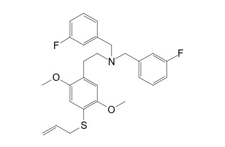 2C-T-16 N,N-bis(3-fluorobenzyl)