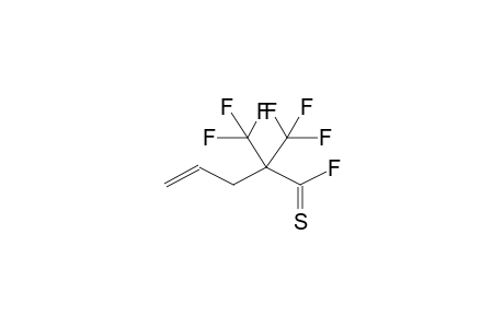 2,2-BIS(TRIFLUOROMETHYL)THIOPENT-4-ENOIC ACID, FLUOROANHYDRIDE