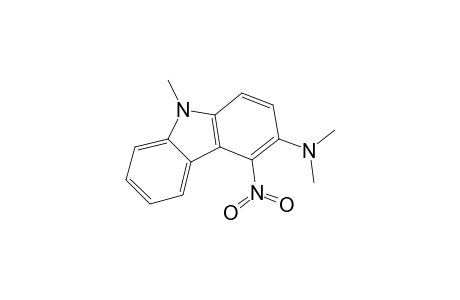 N,N,9-Trimethyl-4-nitro-9H-carbazol-3-amine