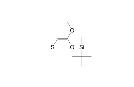 Silane, (1,1-dimethylethyl)[[1-methoxy-2-(methylthio)ethenyl]oxy]dimethyl-