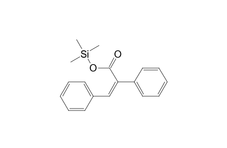 (Z)-a-phenylcinnamic acid TMS ester