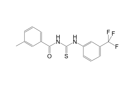 N-(3-methylbenzoyl)-N'-[3-(trifluoromethyl)phenyl]thiourea