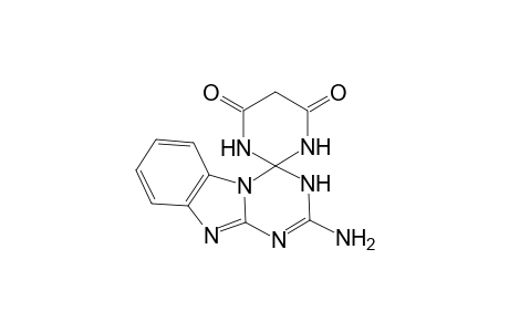 Barbaturic acid-1-spiro-4'-(3,4-dihydrobenzo[4,5]imidazo[1,2-a][1,3,5]triazin-2-amine)