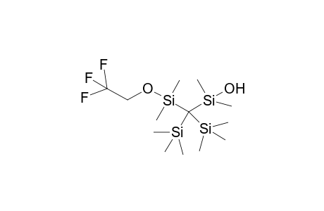 [[dimethyl(2,2,2-trifluoroethoxy)silyl]-bis(trimethylsilyl)methyl]-hydroxy-dimethyl-silane