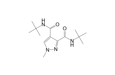 1H-pyrazole-3,4-dicarboxamide, N~3~,N~4~-bis(1,1-dimethylethyl)-1-methyl-