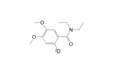 N,N-diethyl-2-deuterio-4,5-dimethoxybenzamide