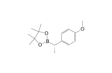 (S)-2-(1-(4-Methoxyphenyl)ethyl)-4,4,5,5-tetramethyl-1,3,2-dioxaborolane