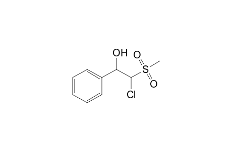 syn-1-Chloro-1-methylsulfonyl-2-phenyl-2-ethanol