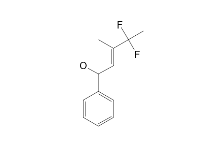 (E)-4,4-DIFLUORO-3-METHYL-1-PHENYLPENT-2-EN-1-OL