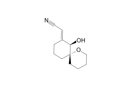 [(6S,7R)-7-Hydroxy-1-oxaspiro[5.5]undec-8(E)-ylidene]acetonitrile