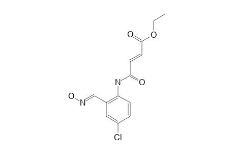 ETHYL-3-[N-(4-CHLORO-2-HYDROXYIMINOMETHYLPHENYL)-CARBAMOYL]-ACRYLATE