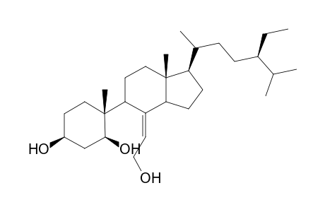 (7Z,24R)-24-Ethyl-5,6-seco-cholest-7,24(28)-diene-3.beta.,5.beta.,6-triol
