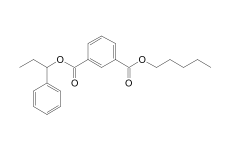 Isophthalic acid, pentyl 1-phenylpropyl ester