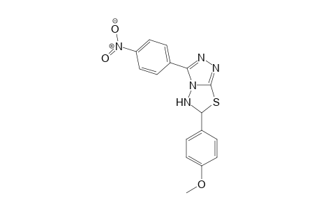 8-(p-Nitrophenyl)-5-(4'-methoxyphenyl)-1,2,7-triaza-4-thiabicyclo[3.3.0]octa-2,8(1)-diene