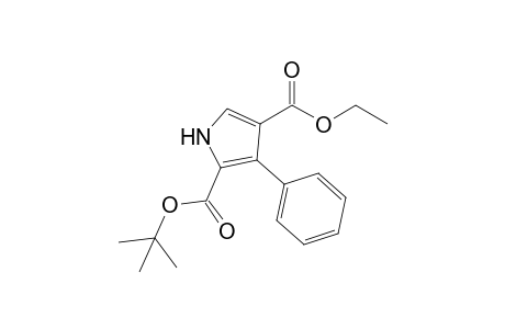 Ethyl 2-(t-butoxycarbonyl)-3-phenyl-1H-pyrrole-4-carboxylate