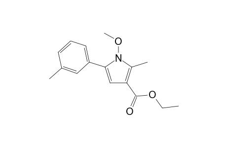 Ethyl 1-methoxy-2-methyl-5-(m-tolyl)-1H-pyrrole-3-carboxylate