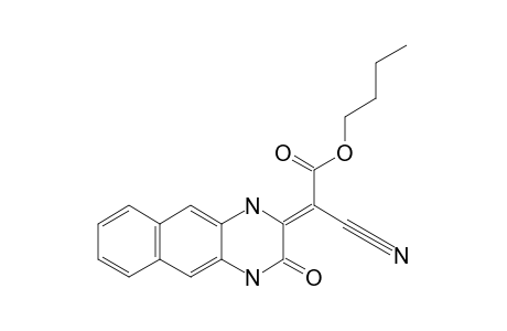 (Z)-3-(ALPHA-BUTOXYCARBONYL-ALPHA-CYANOMETHYLENE)-3,4-DIHYDROBENZO-[G]-QUINOXALIN-2(1H)-ONE