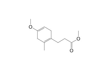 1,4-Cyclohexadiene-1-propanoic acid, 4-methoxy-2-methyl-, methyl ester