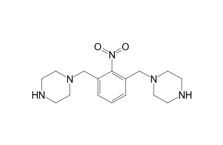 2-Nitro-1,3-bis(1'-piperazinylmethyl) benzene