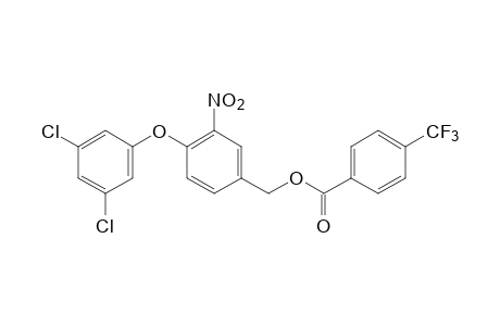 4-(3,5-DICHLOROPHENOXY)-3-NITROBENZYL ALCOHOL, alpha,alpha,alpha-TRIFLUORO-p-TOLUATE (ESTER)