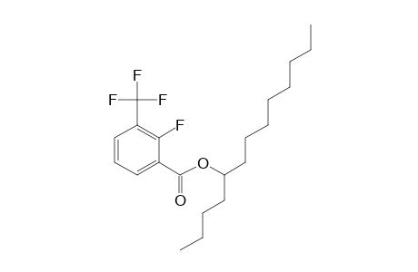 2-Fluoro-3-trifluoromethylbenzoic acid, 5-tridecyl ester