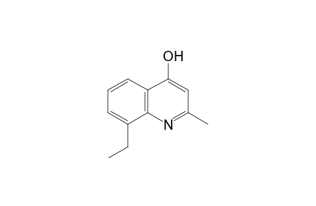 4-Quinolinol, 8-ethyl-2-methyl-