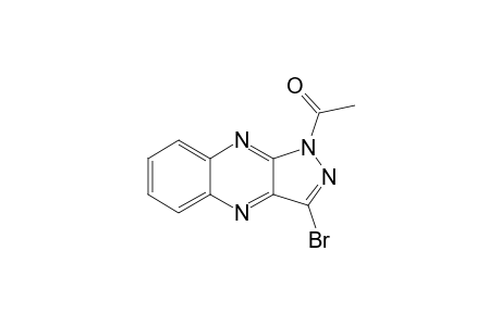 1-Acetyl-3-bromo-1H-pyrazolo[3,4-b]quinoxaline