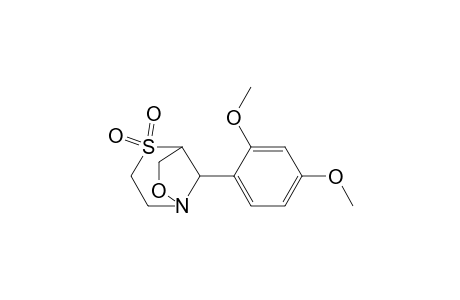 8-(2,4-Dimethoxyphenyl)-1-aza-7-oxa-4-thiabicyclo[3.2.1]octan-4,4-dioxide