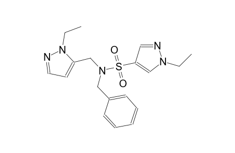 1H-pyrazole-4-sulfonamide, 1-ethyl-N-[(1-ethyl-1H-pyrazol-5-yl)methyl]-N-(phenylmethyl)-