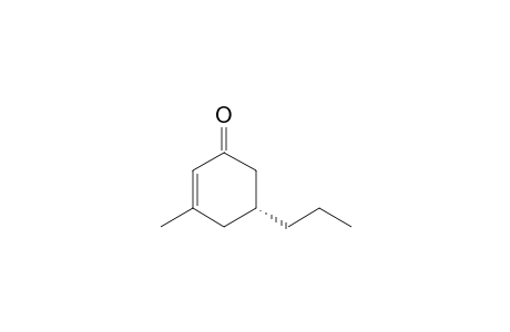 (R)-3-Methyl-5-propylcyclohex-2-enone