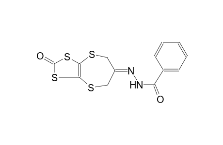 N'-(2-oxo-5H-[1,3]dithiolo[4,5-b][1,4]dithiepin-6(7H)-ylidene)benzohydrazide