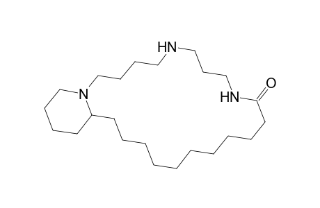 1H-Pyrido[1,2-j][1,5,10]triazacyclodocosin-10(11H)-one, docosahydro-, (R)-