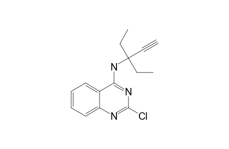 2-CHLORO-4-(N-1,1-DIETHYLPROP-2-YNYL)-QUINAZOLINE