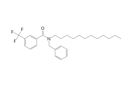 Benzamide, 3-trifluoromethyl-N-benzyl-N-dodecyl-