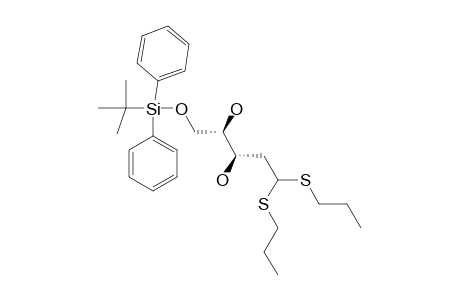 5-O-[(TERT.-BUTYL)-DIPHENYLSILYL]-2-DEOXY-D-RIBOSE-DIPROPYL-DITHIOACETAL