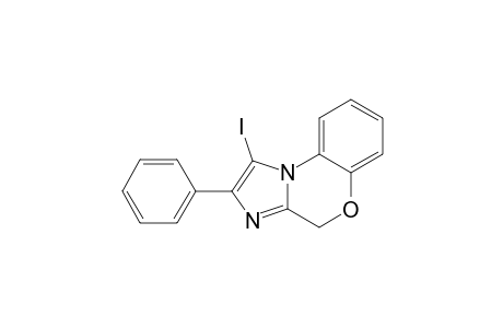 1-IODO-2-PHENYL-4H-IMIDAZO-[2,1-C]-[1,4]-BENZOXAZINE