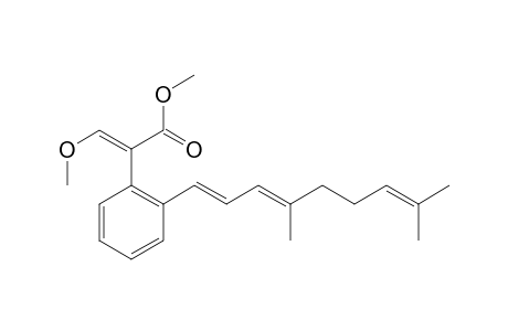Benzeneacetic acid, 2-(4,8-dimethyl-1,3,7-nonatrienyl)-alpha-(methoxymethylene)-, methyl ester