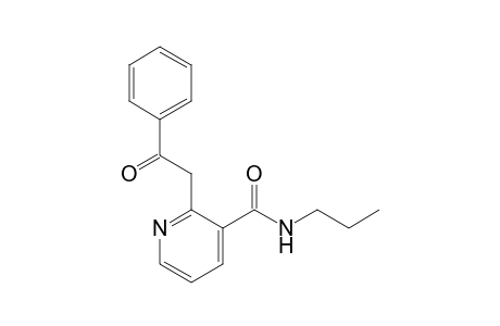2-(2-oxo-2-phenylethyl)-N-propylnicotinamide