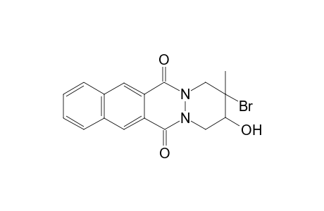 2-Methyl-3-hydroxy-2-bromo-1,2,3,4,6,13-hexahydrobenzo[g]pyridazino[1,2-b]phthalazine-6,13-dione isomer