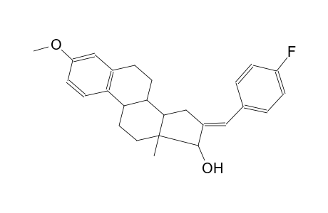 16-(4-fluorobenzylidene)-3-methoxyestra-1,3,5(10)-trien-17-ol