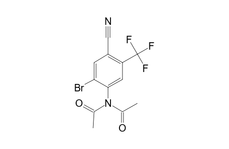 4-Amino-5-bromo-2-(trifluoromethyl)benzonitrile, N,N-diacetyl-