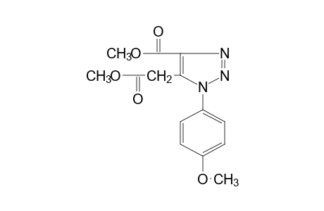 4-CARBOXY-1-(p-METHOXYPHENYL)-1H-1,2,3-TRIAZOLE-5-ACETIC ACID, DIMETHYL ESTER