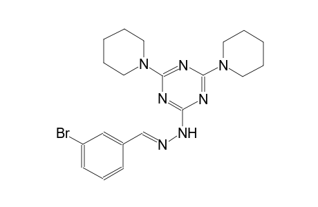 3-bromobenzaldehyde [4,6-di(1-piperidinyl)-1,3,5-triazin-2-yl]hydrazone