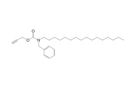 Carbonic acid, monoamide, N-benzyl-N-hexadecyl-, propargyl ester